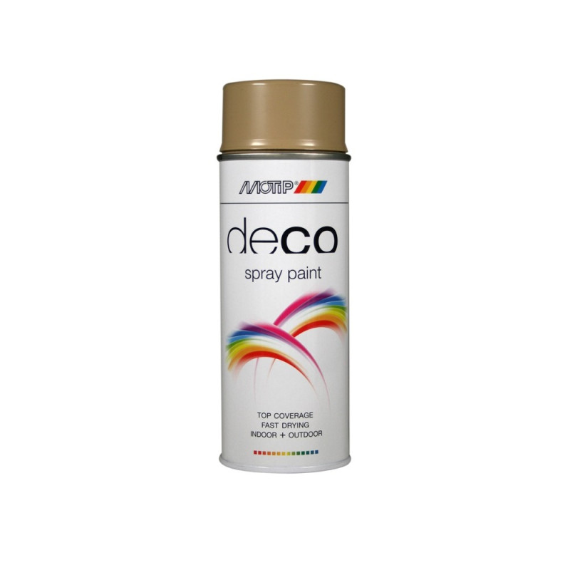 Peinture Deco Paint gris beige brillante 0,4 L MOTIP