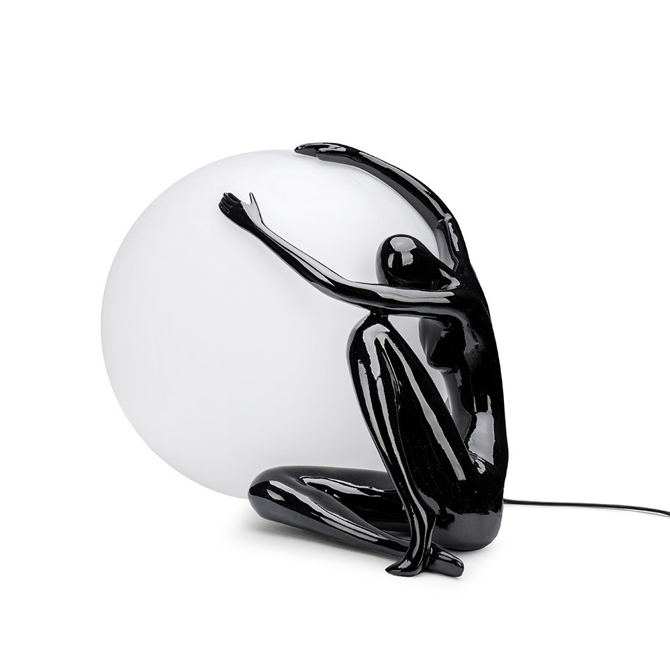 MOOSEE lampa podłogowa UOMO 50 czarna