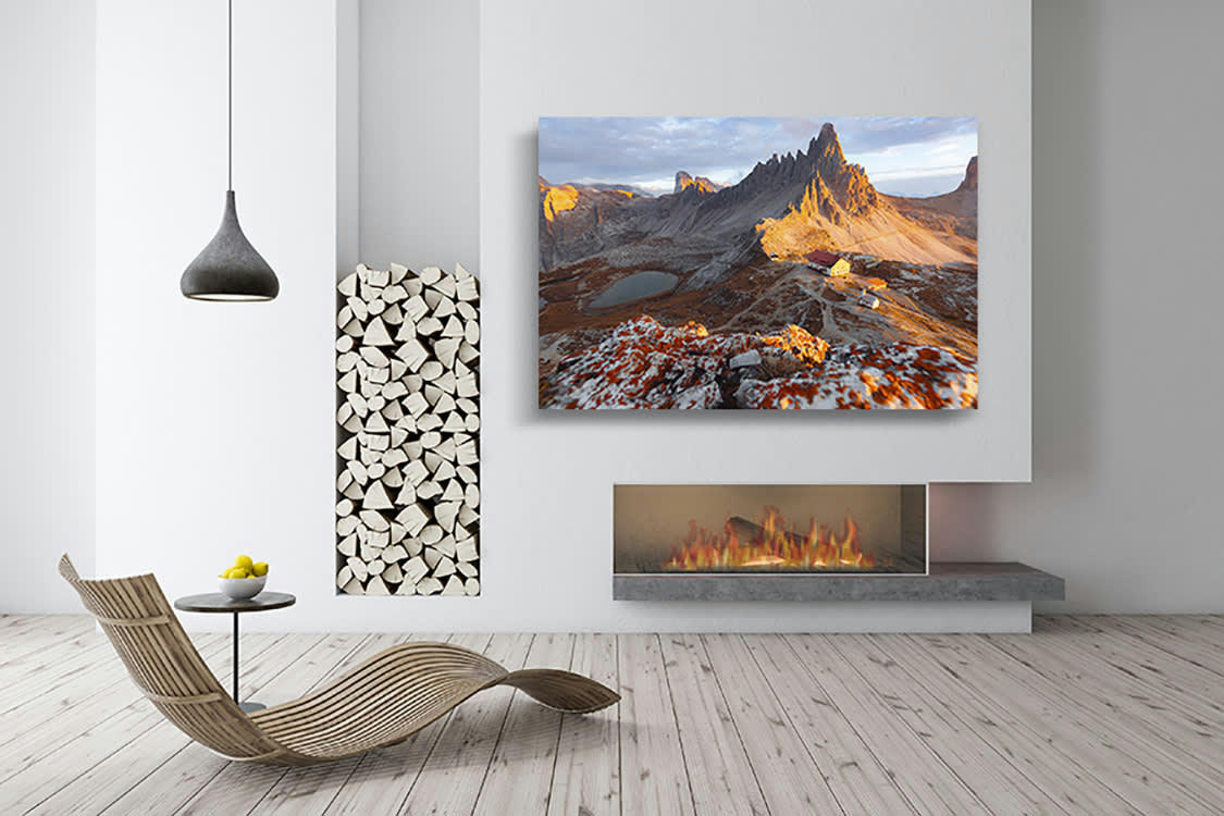 MONTE PATERNO - Photographie d'art d'Hugo Grandcolas 30x45 cm sur alu