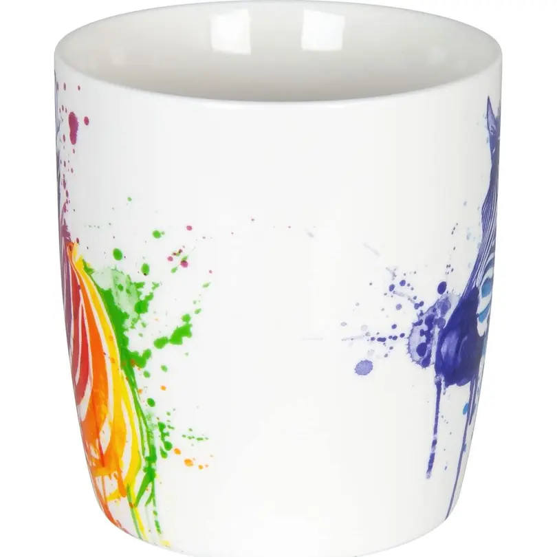 Kaffeetasse Zebra watercoloured Animals