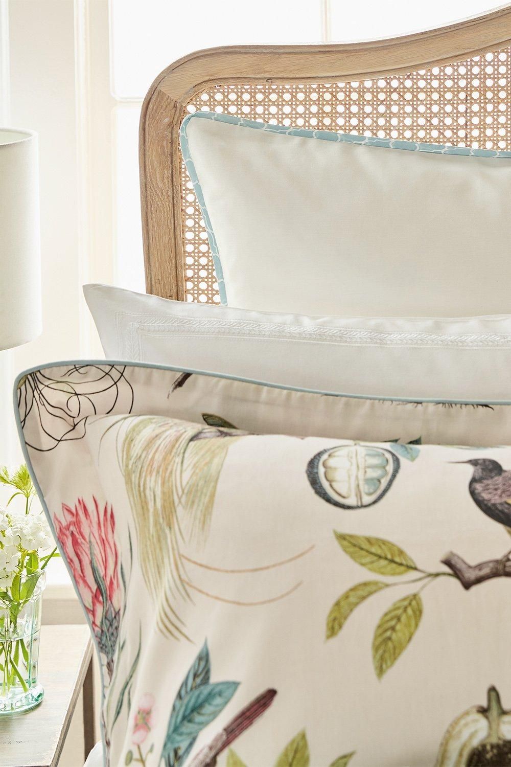 Sanderson Paradesia' Cotton Sateen Square Pillowcase