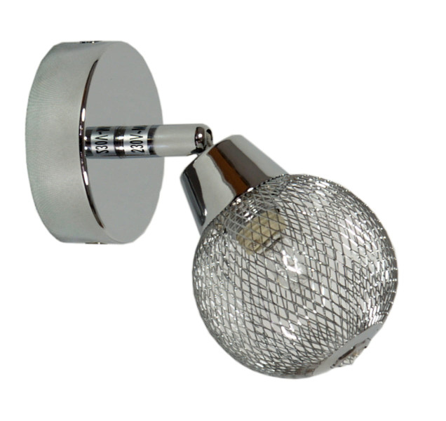 Lampa kinkiet NOVEL 1x40w g9 chrom