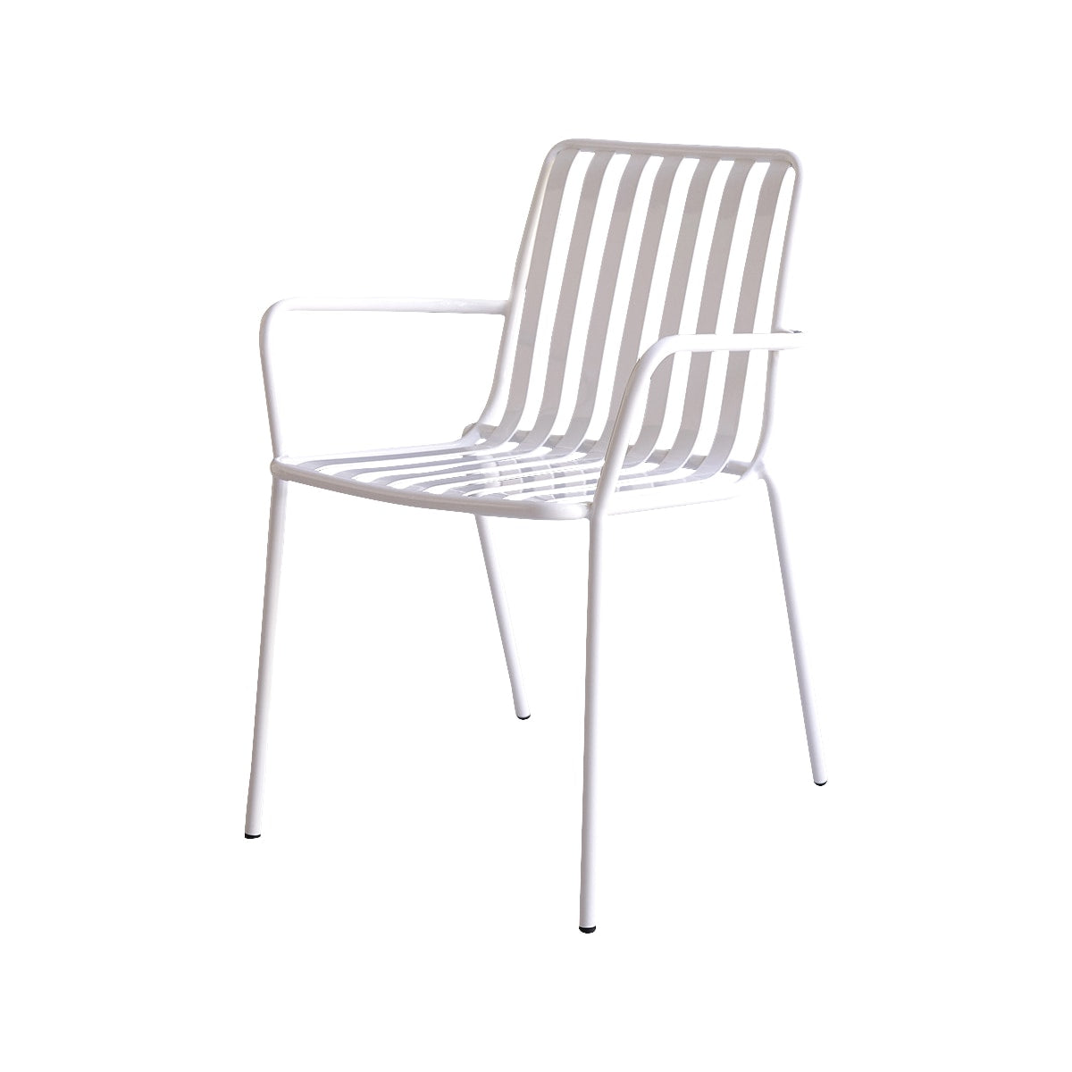 Tikamoon Witte metalen fauteuil - Wit
