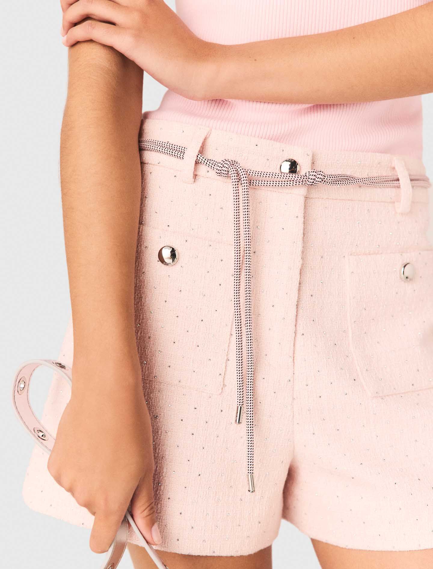 Short en tweed