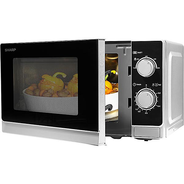 Micro-ondes 20l 800w silver Sharp R200INW