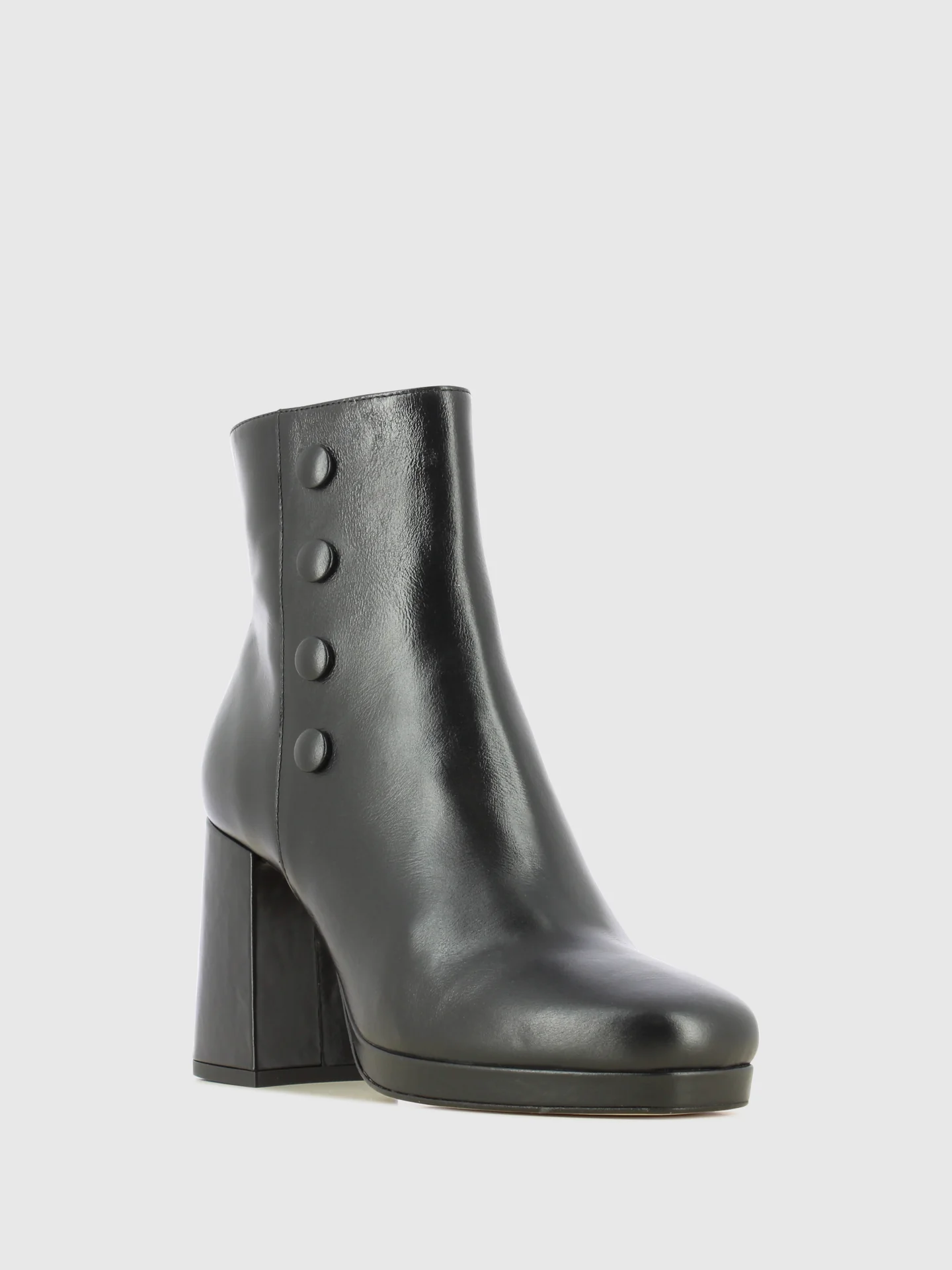 Botins com Fecho em Preto