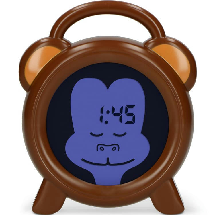 - Réveil éducatif et veilleuse sleeptrainer singe