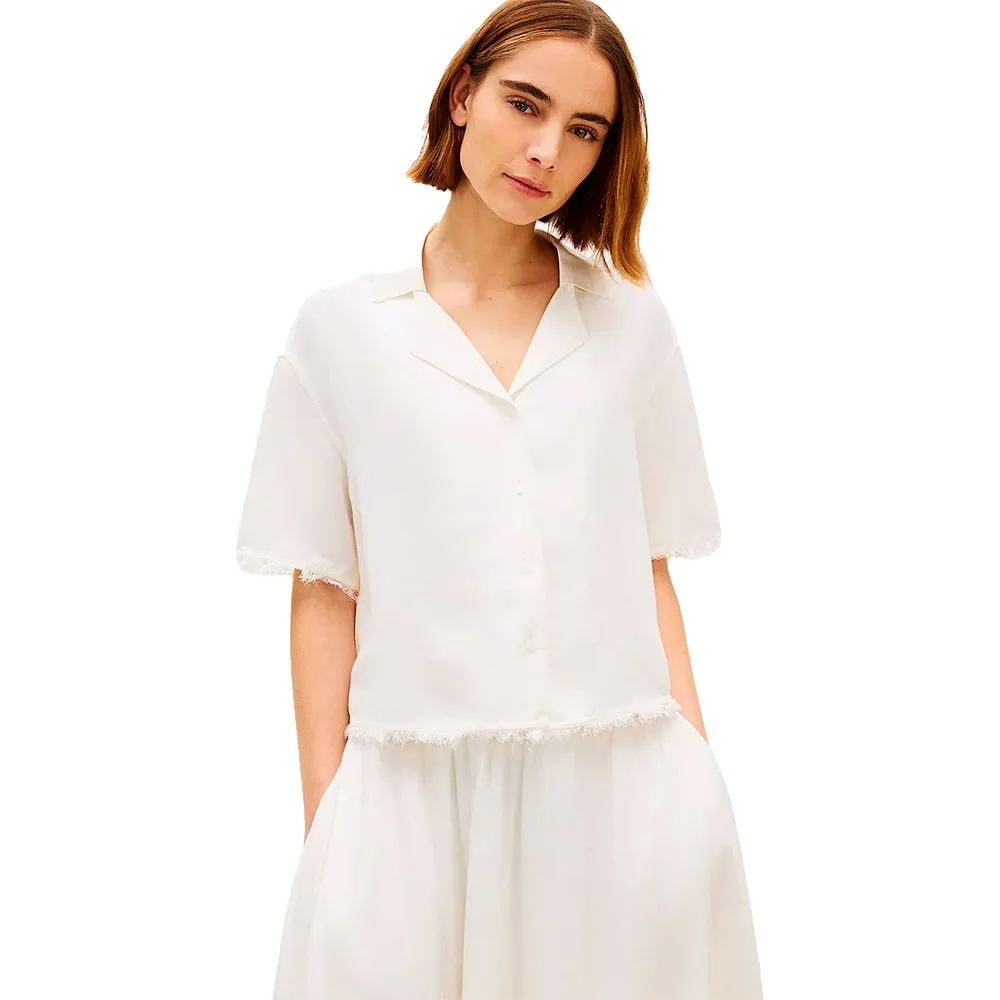 Tommy Hilfiger WW0WW48924 Linen short sleeve shirt