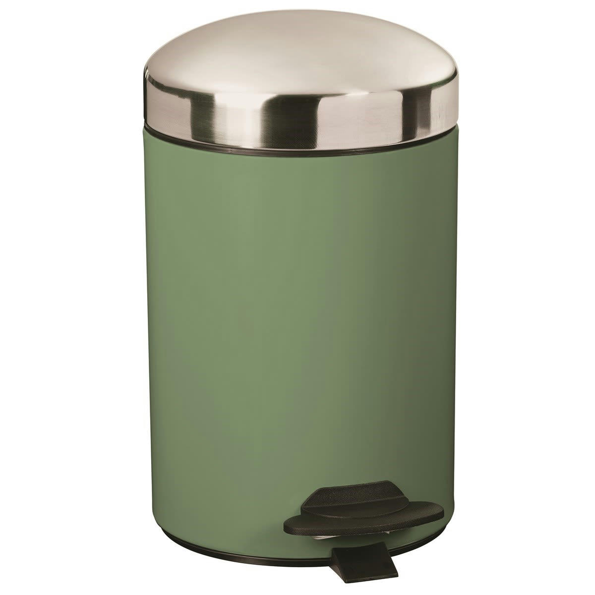 BONNY - Poubelle 3L en Métal Vert pistache