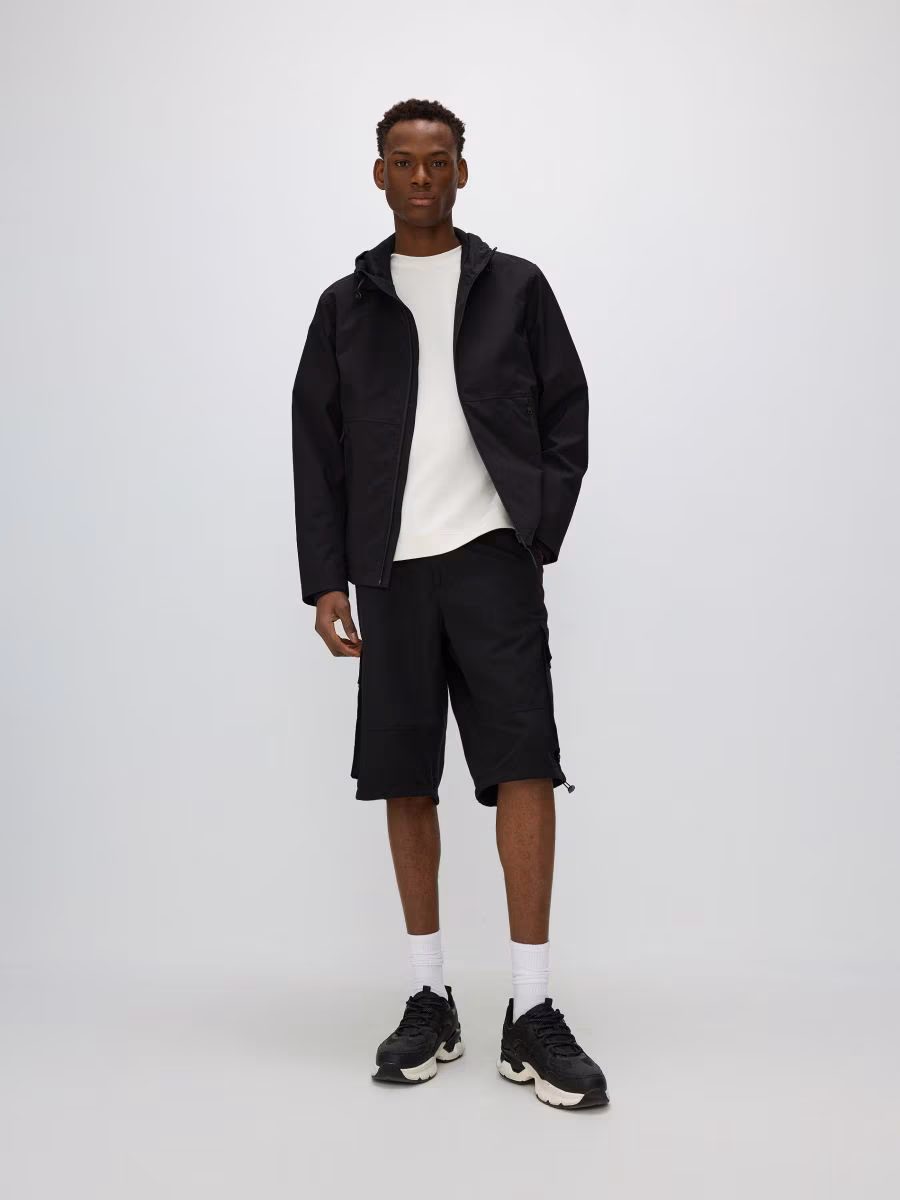 Plain Hooded Jacket