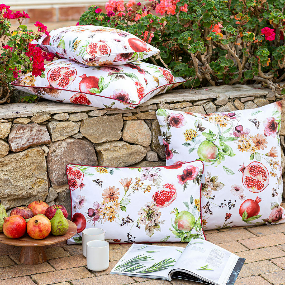 MINGRANA TO - 2 Housses de coussin en coton 50x50 cm multicolore