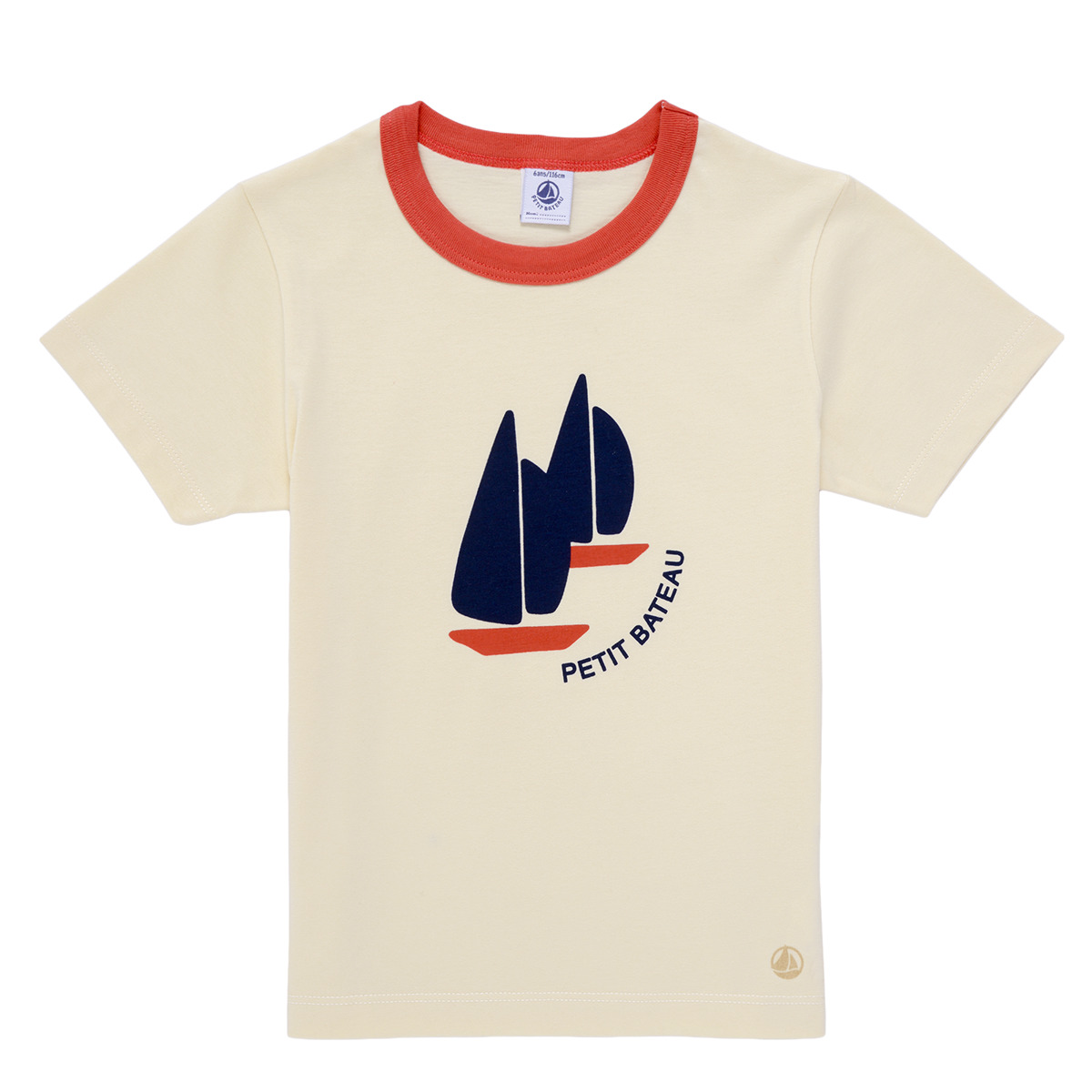 Petit Bateau - BICHON - White / Marine