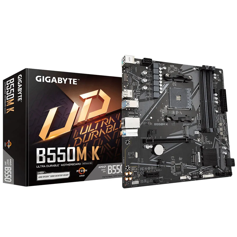 Gigabyte B550M K motherboard refurbished