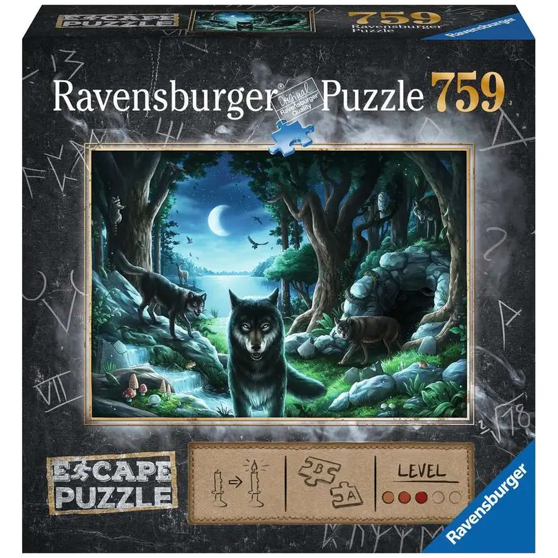 Puzzle Curse of the Wolves