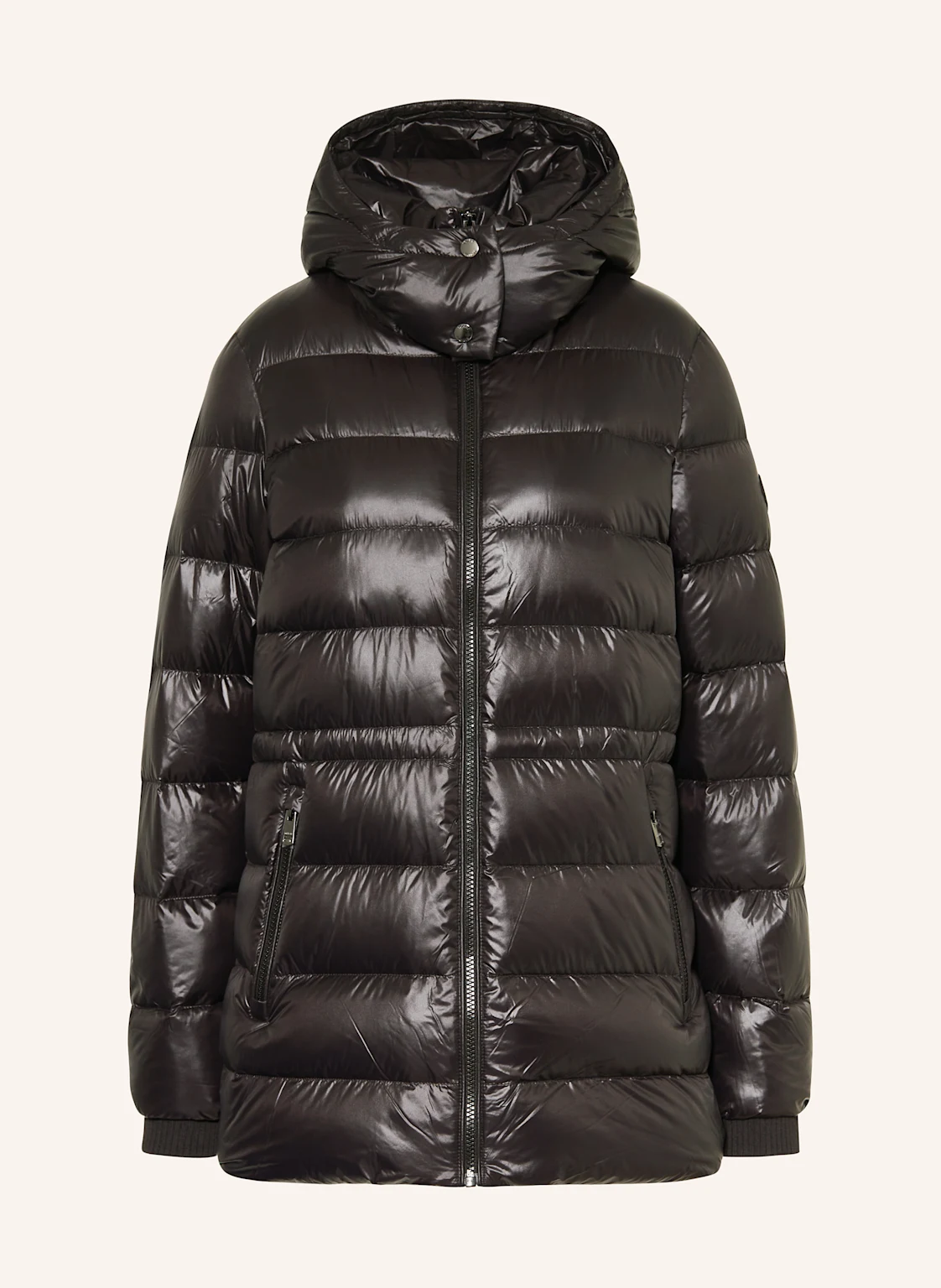 TOMMY HILFIGER Daunenmantel mit abnehmbarer Kapuze
