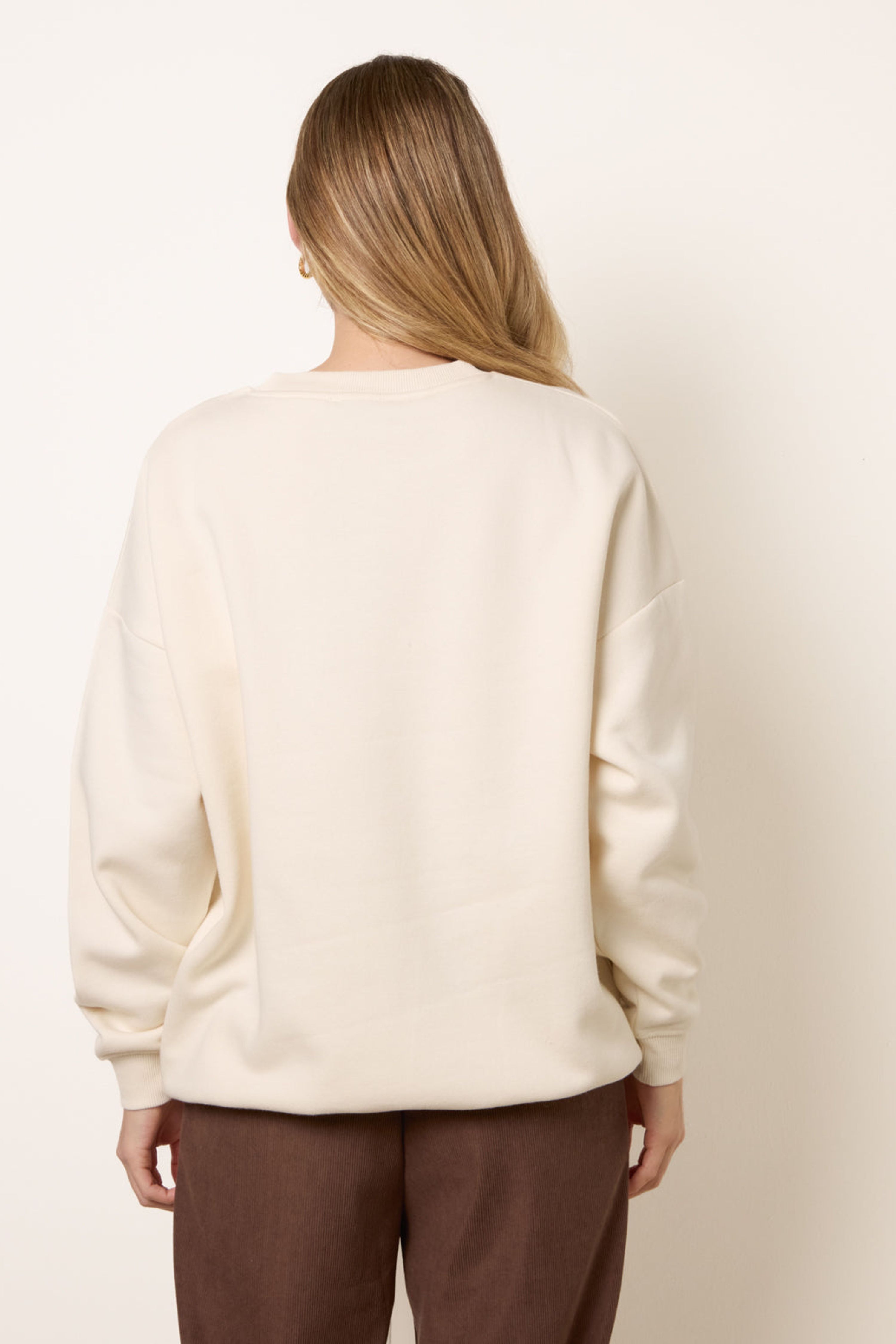 Blue Vanilla Ivory Espresso Sweatshirt