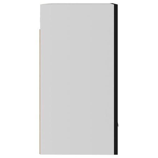 NNEVL Hanging Cabinet Black 50x31x60 cm Chipboard