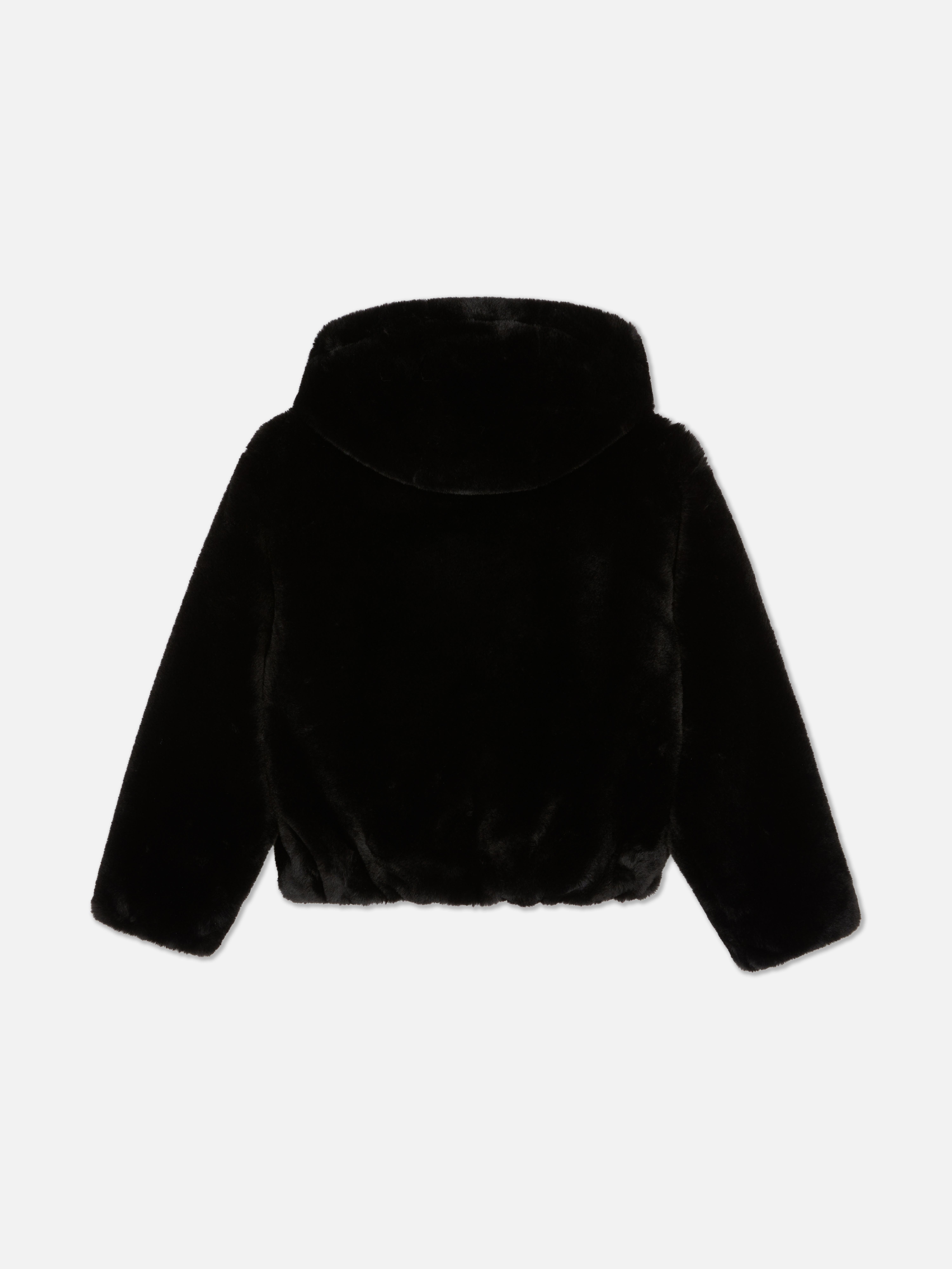 7-15yrs | Faux Fur Jacket