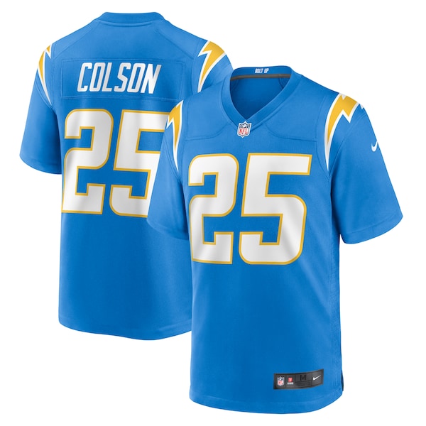 Junior Colson Los Angeles Chargers Nike Team Game Jersey -  Powder Blue