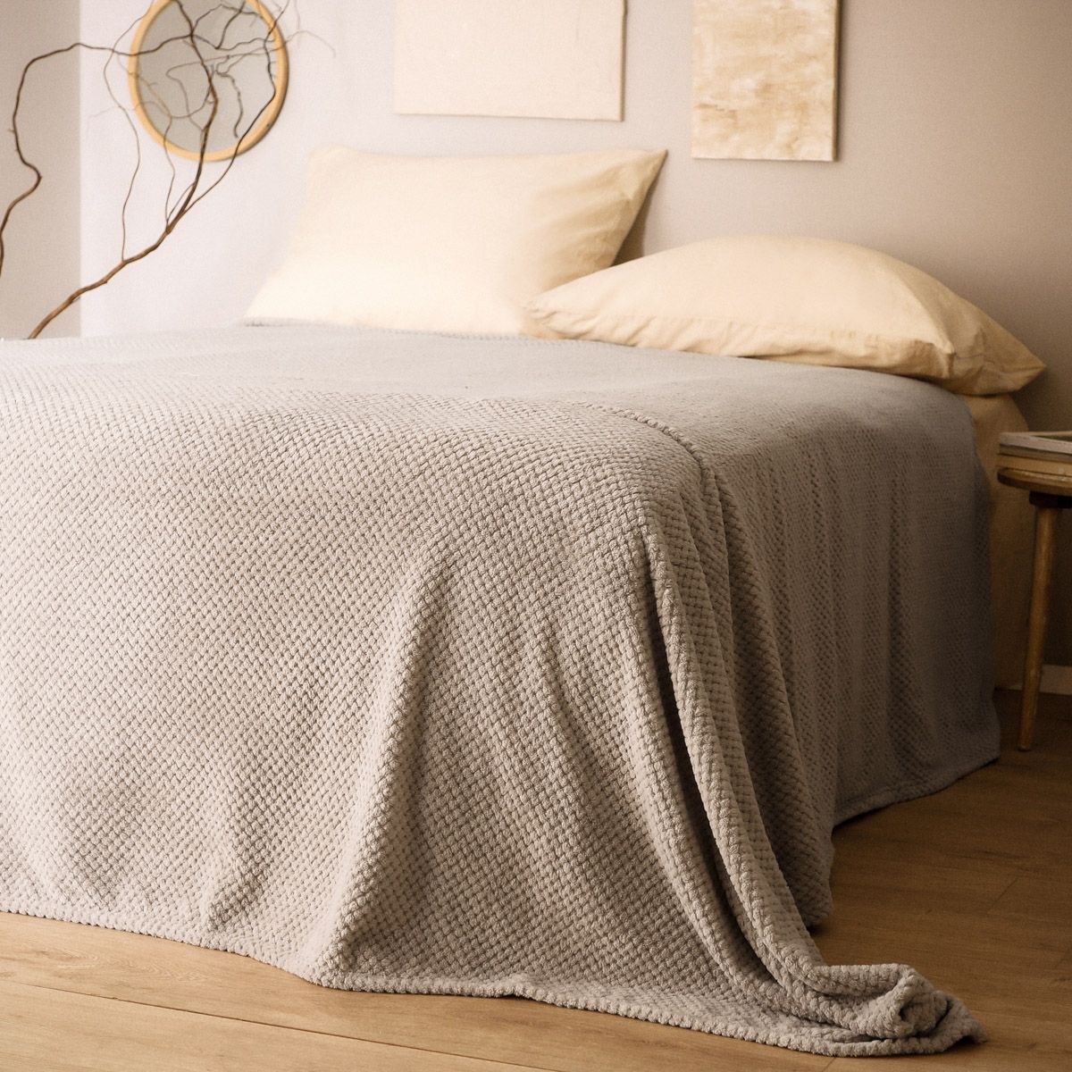 Narzuta NOAH jasnoszara 220x240 cm