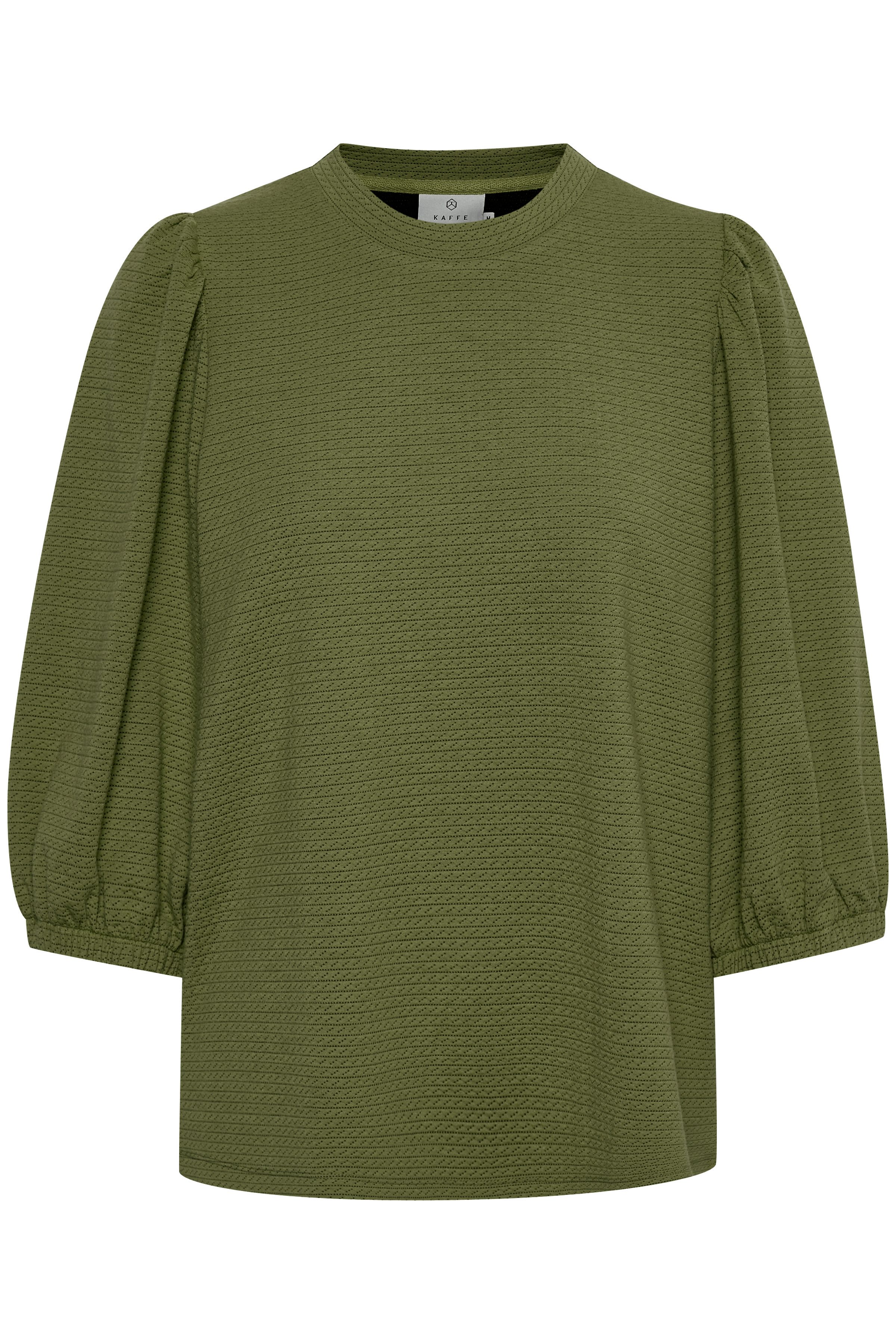 Kaffe Janna 3/4 Sleeve Textured Blouse