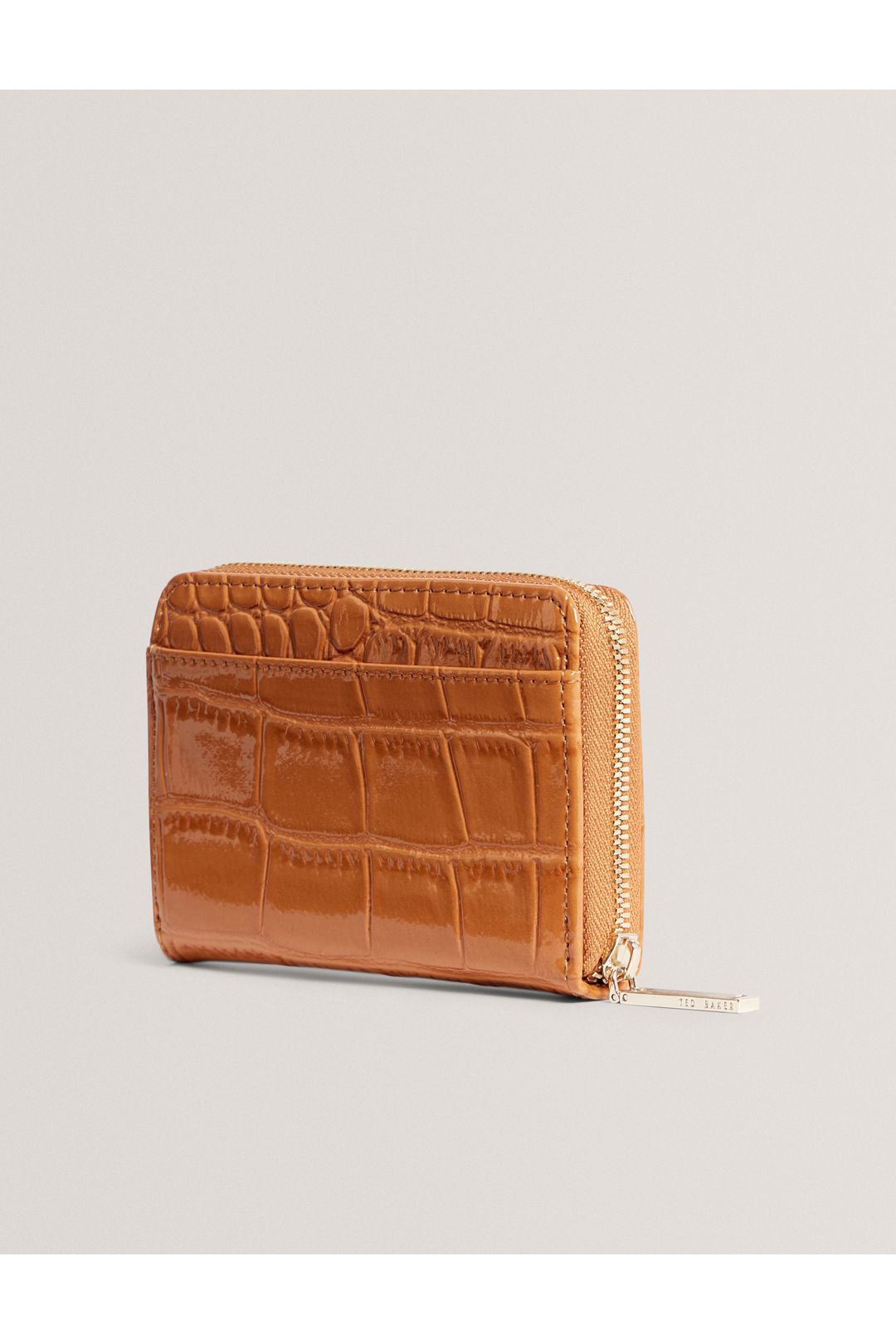 Ted Baker Varlee Croc Effect Small Zip Around Wallettan