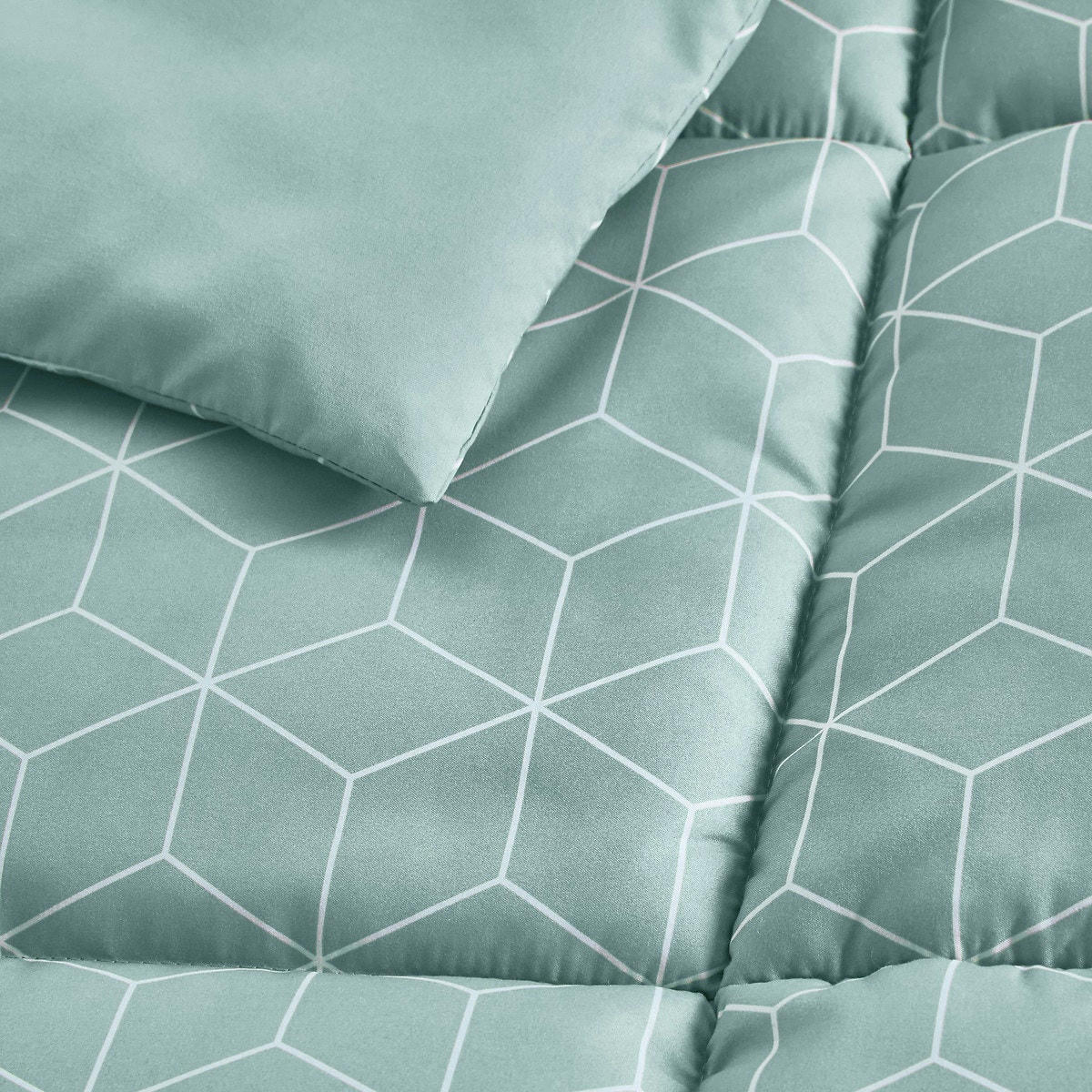 Couette imprimée microfibre, Decio