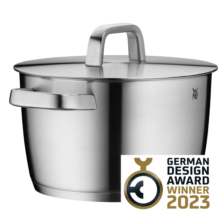 WMF Iconic 2-delige set kookpan (Ø220mm) + steelpan (Ø160mm)