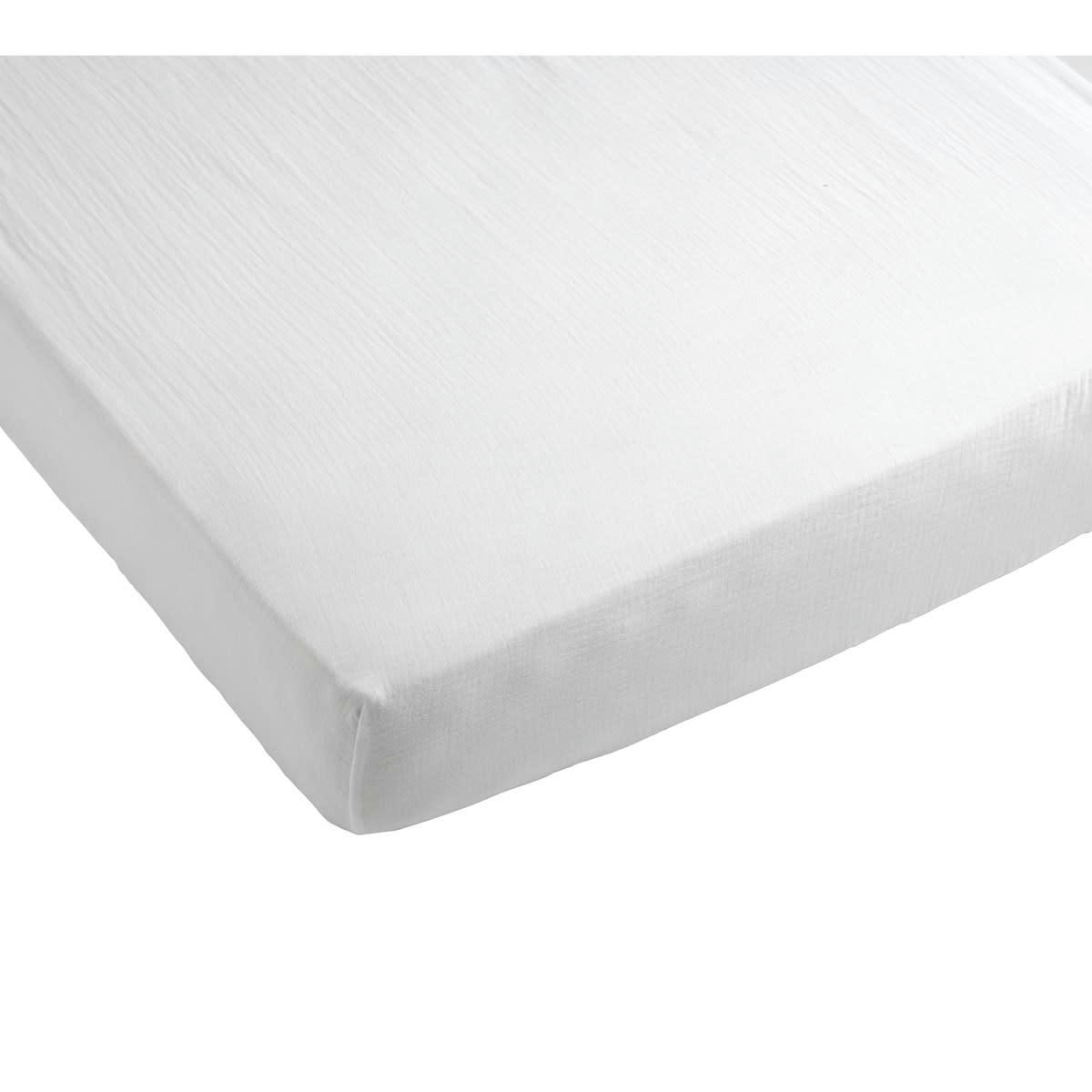 GALOPIN - Lot 2 draps housse lit évolutif 140x70cm en coton