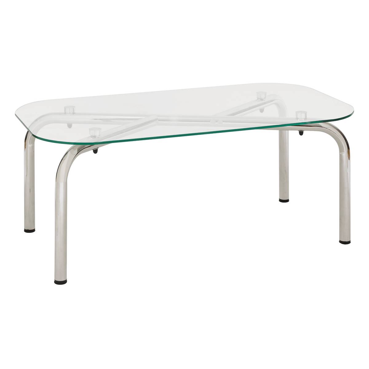 Coffee Table "Hecate" Silver, 110x60 cm