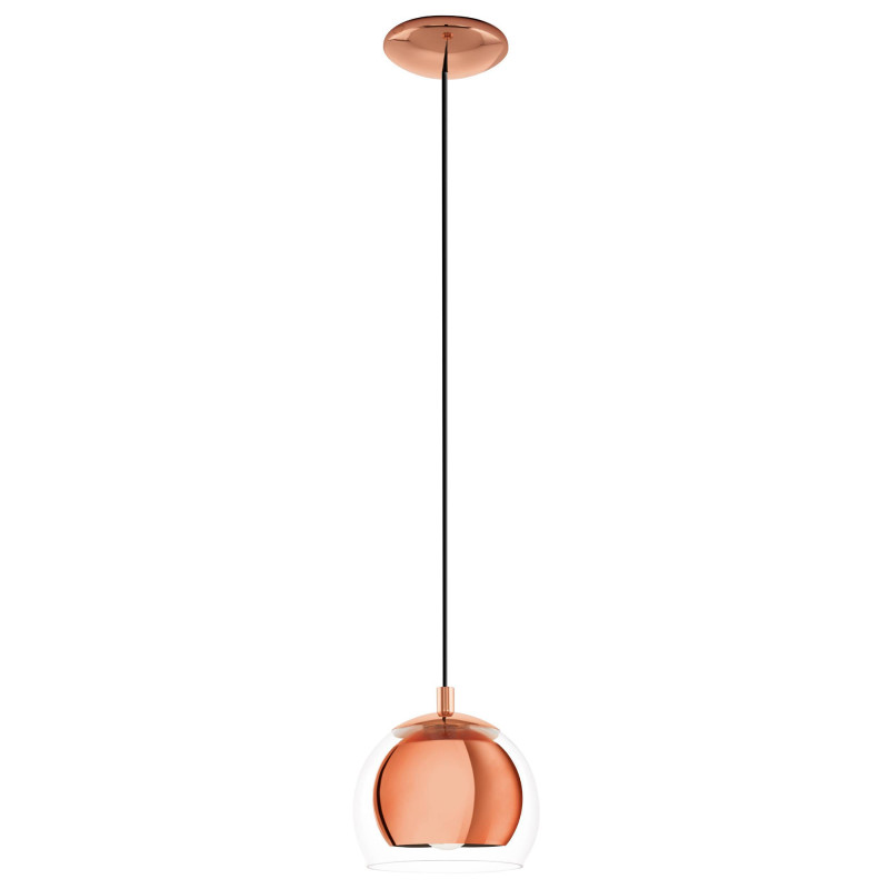 Suspension Rocamar cuivre Ø 19 cm E27 40 W EGLO