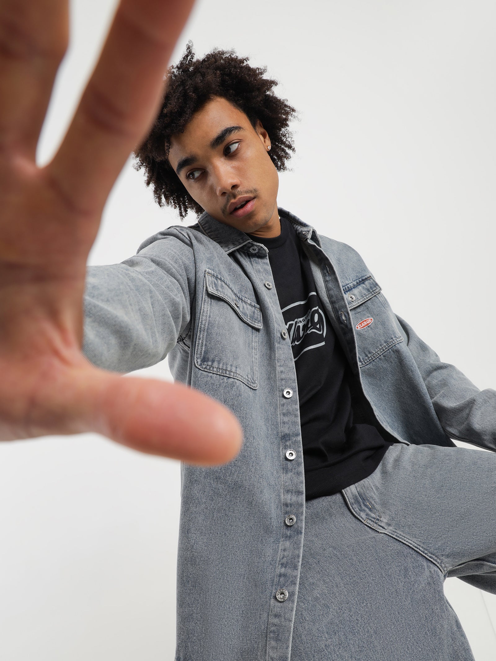 Denim LS Work Shirt