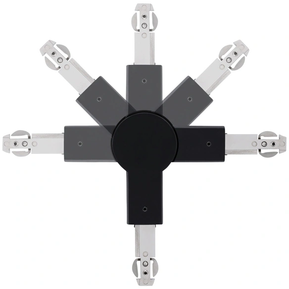 Gelenkverbinder »URail«, BxHxL: 15,7 x 1,8 x 15,7cm, schwarz