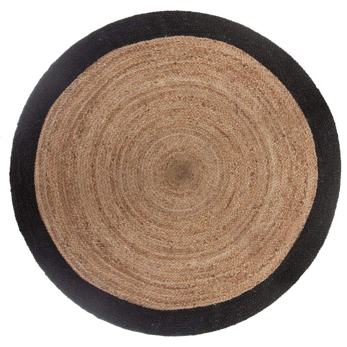 Dywan jutowy, okrągły, Ø 120 cm