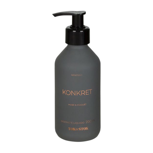 SABONETE LÍQUIDO KONKRET 200 ML MINERALS