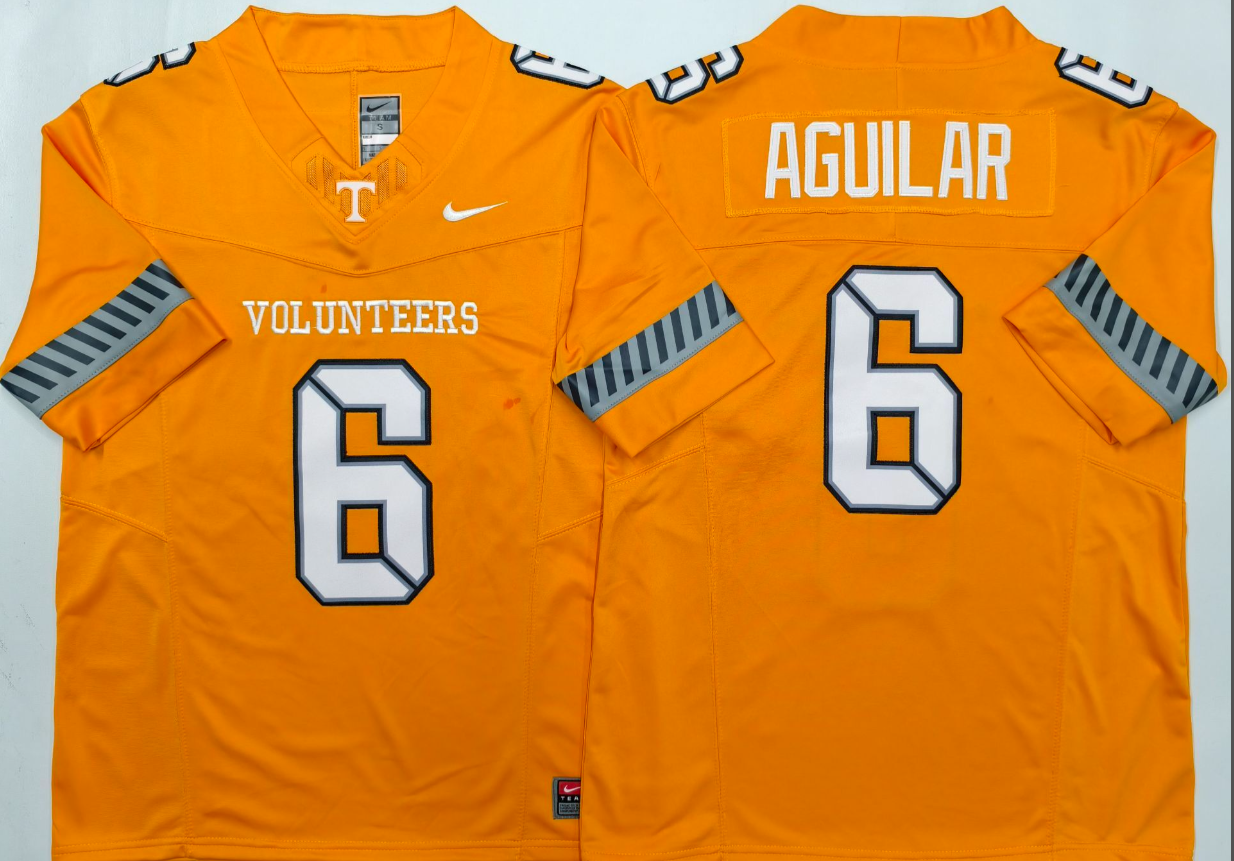 Andres Aguilar NCAA Tennessee Volunteers Nike Vapor Limited Jersey