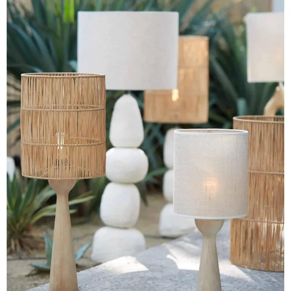 Lampvoet Festina - Licht bruin - &Oslash;9x40cm