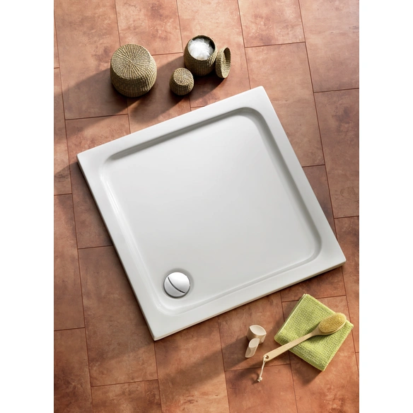 Brausetasse »Samos«, BxT: 80 x 120 cm, weiß