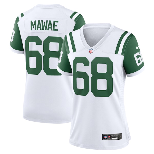 Kevin Mawae New York Jets Nike Women's Classic Alternate Retired Player Game Jersey - White