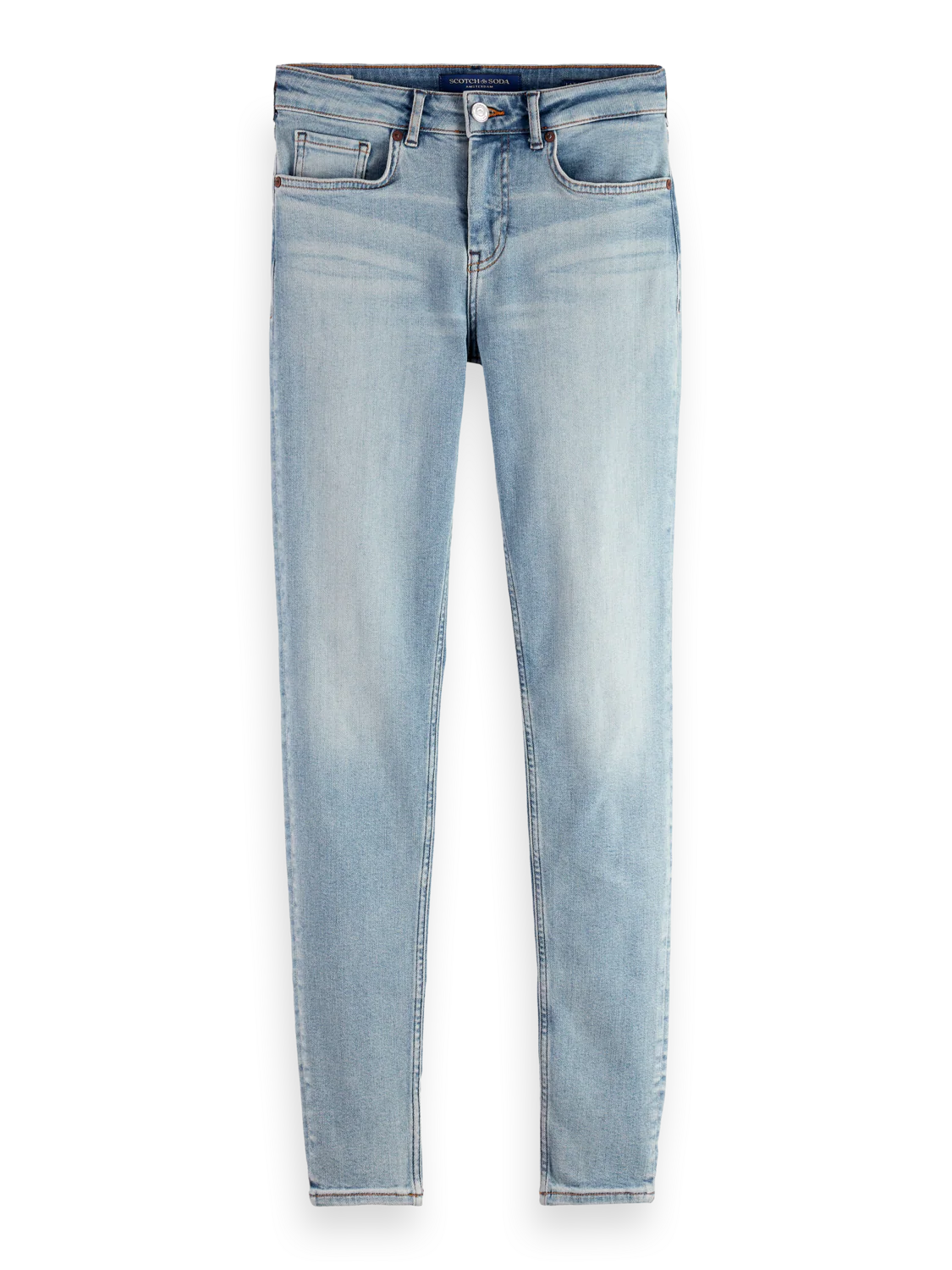 Essentials — Bohemienne Mid-Rise Skinny Jeans | Blue Mind