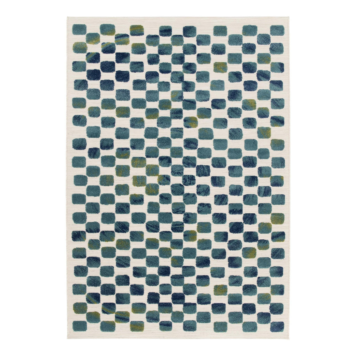 AFK Living vloerkleed Opal - voor binnen en buiten - blauw - 120 x 170 cm