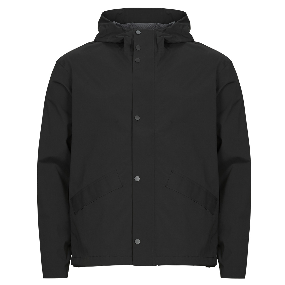 Jack & Jones - JPRCCREAGAN CLEAN TECH RAIN JACKET - Black