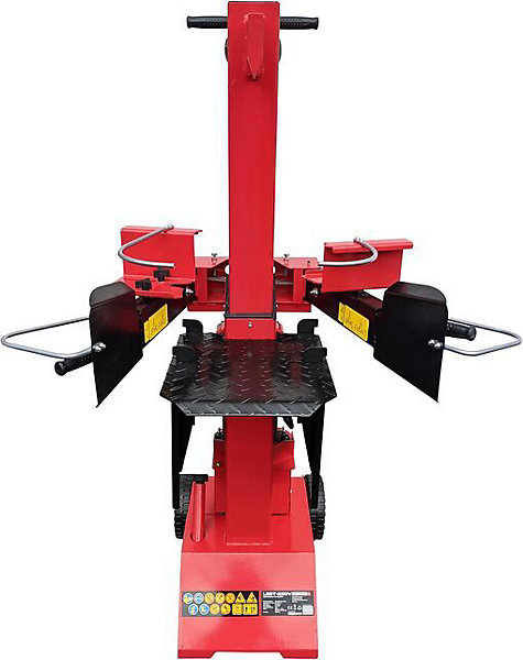 Fendeur de bûches LS8T-400V/PRO/Fendeur hydraulique 8 tonnes Moteur 400 V 3,5 kW/retour automatique avec arrêt en continu