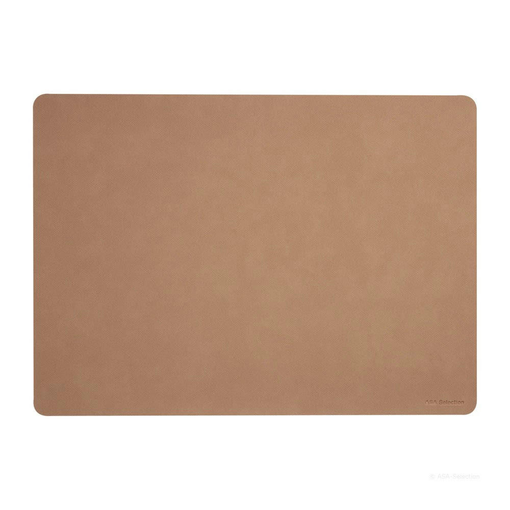 - Set de table cuir doux antidérapant plastique poudré