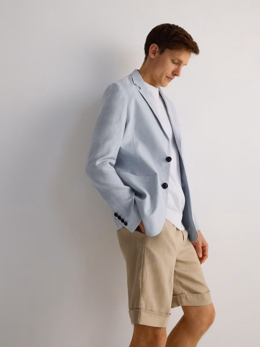 Linen Regular Shorts