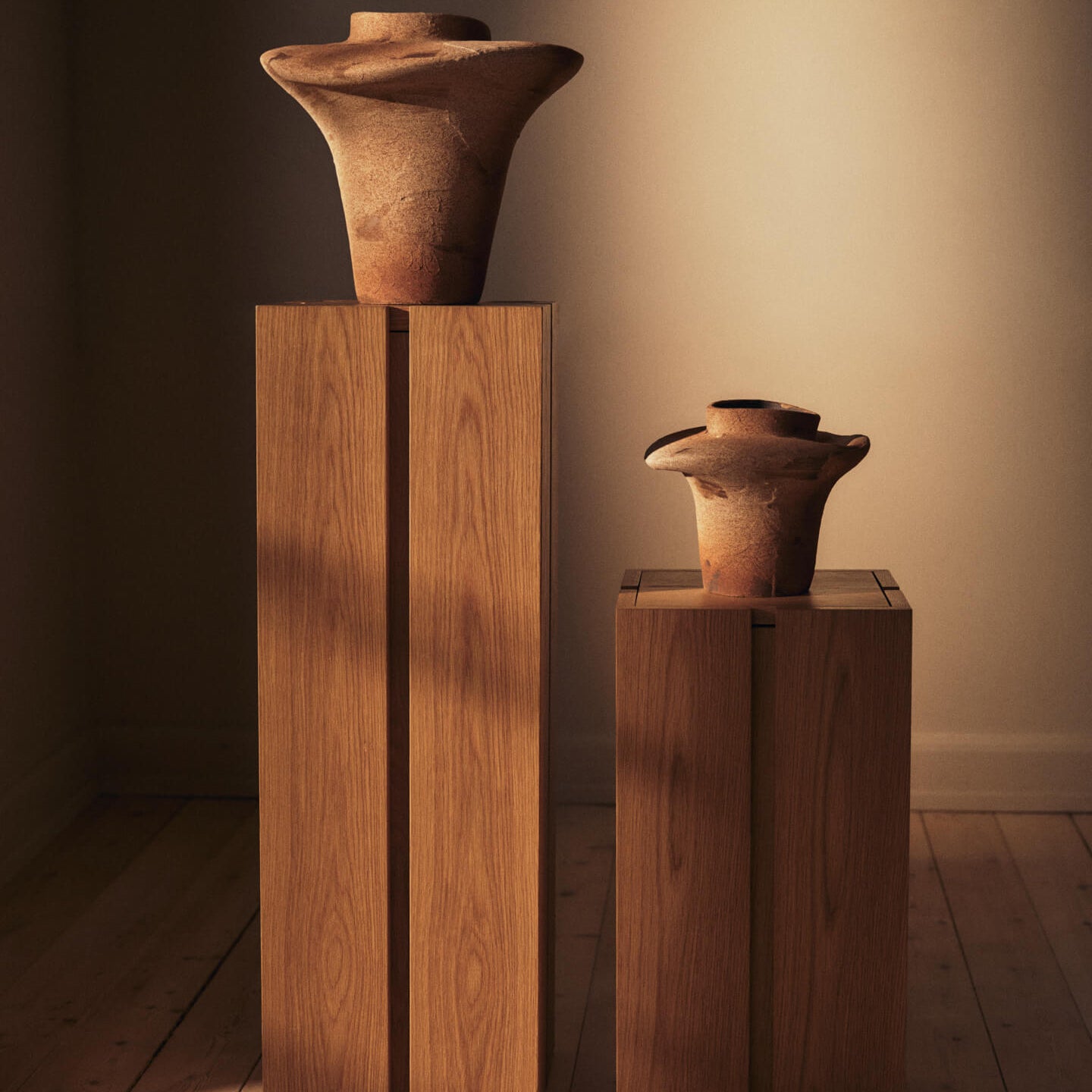 Ferm Living Parcel Pedestal Sokkel H 90 cm - Natural