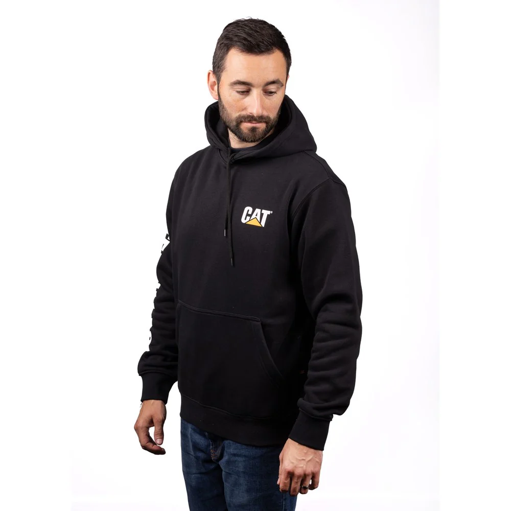 Caterpillar Trademark Banner Hooded Sweatshirt