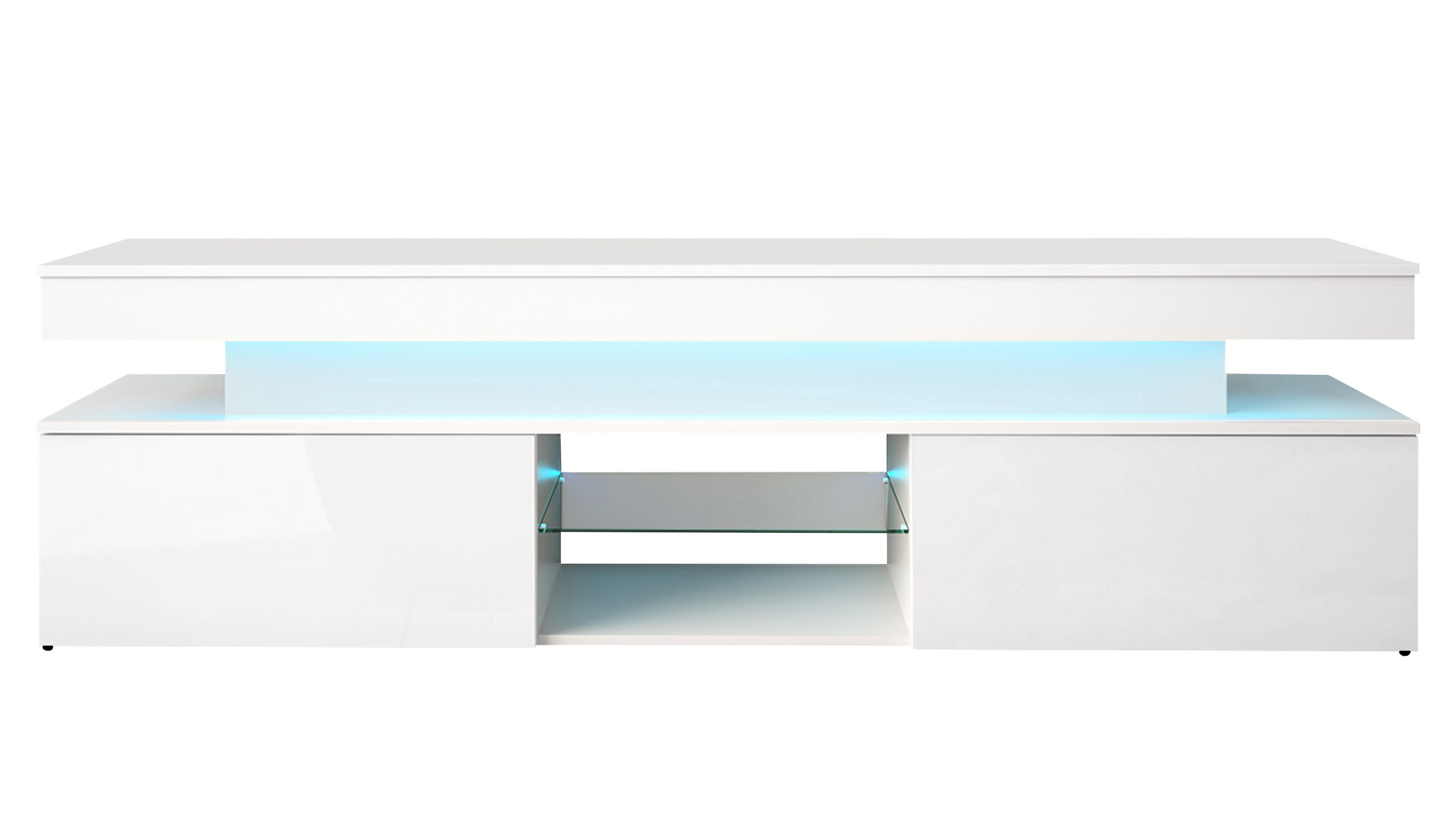 Szafka rtv Glossa 2d 190 z oświetleniem led