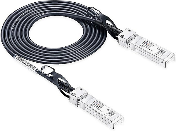 Elfcam - Câble DAC SFP  à SFP  10Gb - 8m, Twinax Attache Directe, Haute Performance