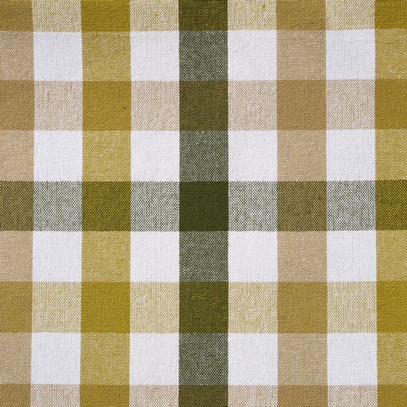 Tafelkleed ruit - groen/geel -140x240 cm